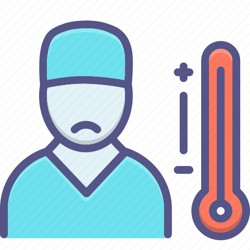 Cold, coronavirus, fever, high, sick, temperature icon - Download on Iconfinder