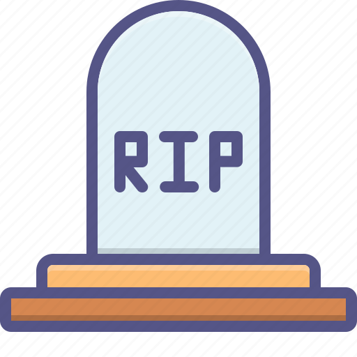 Cemetery, death, grave, gravestone, rip icon - Download on Iconfinder