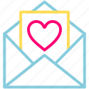 email, feb, heart, letter, love, valentine