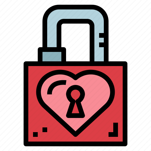 Love, padlock, romantic, valentines icon - Download on Iconfinder