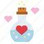 chemistry, flask, love, potion 