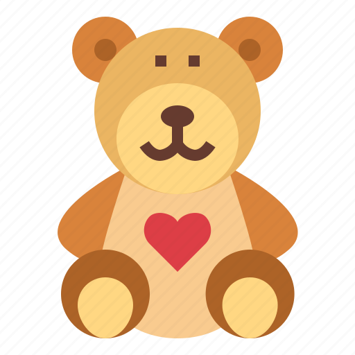 Animal, bear, childhood, teddy, toy icon - Download on Iconfinder