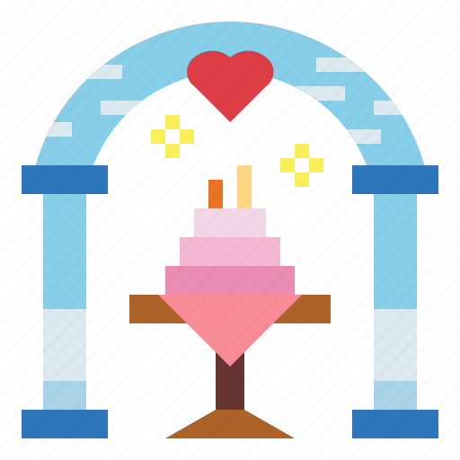 Cake, love, romantic, wedding icon - Download on Iconfinder