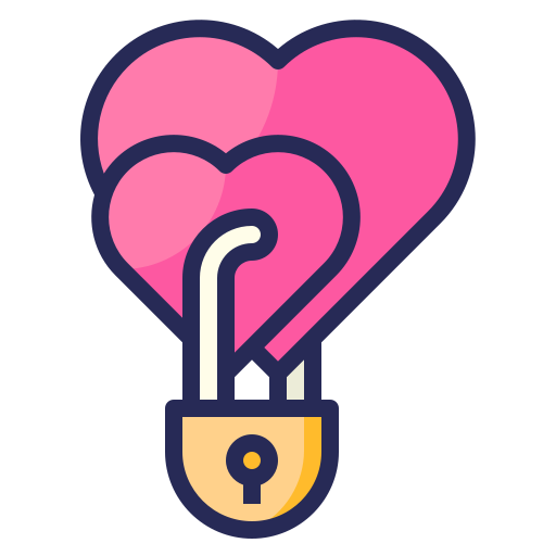 Love, lock, valentines, heart, relationships icon - Free download