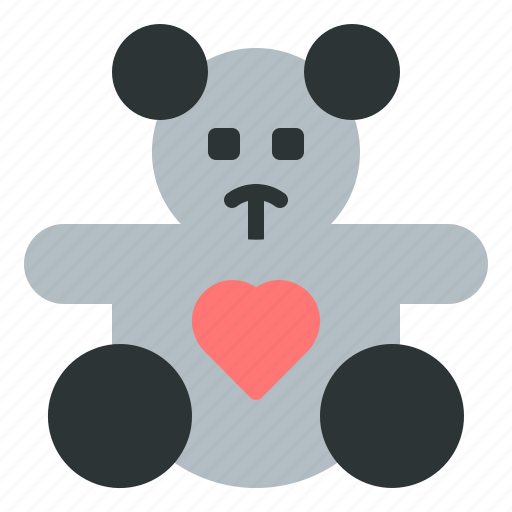 Love, valentine, heart, couple, romance, teddy, bear icon - Download on Iconfinder
