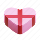 valentine, heart, gift, present, romantic, romance 