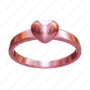 valentine, ring, wedding, romance, heart, marriage, jewelry 