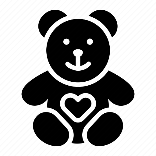 Teddy, bear, gift, valentines, day icon - Download on Iconfinder