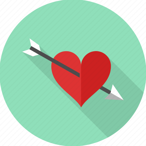 Arrow, cupid, falling in love, heart, love, valentines, wedding icon - Download on Iconfinder
