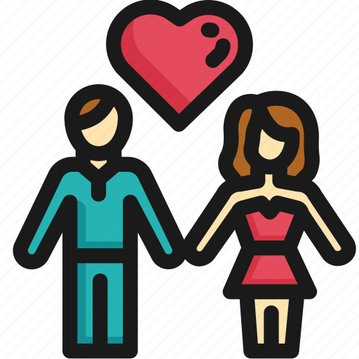 Bride, couple, happy, love, valentine, wedding icon - Download on Iconfinder