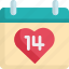 14th, calendar, date, event, holiday, reminder, valentine 