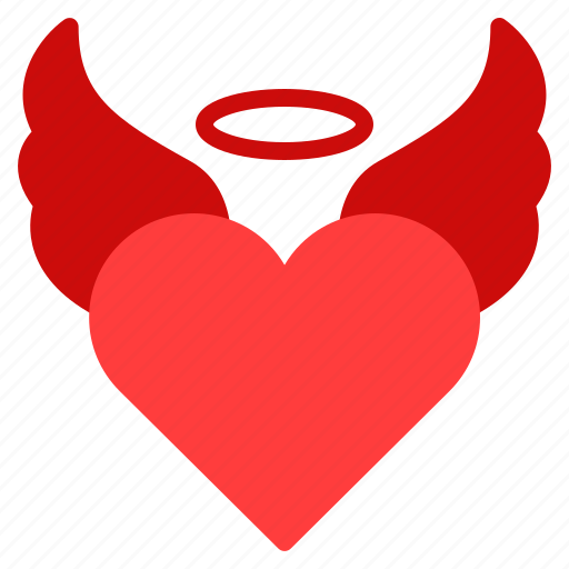 Heart, wings, valentine, valentines, wedding, favorite, like icon - Download on Iconfinder
