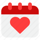 valentines, date, time, appointment, love, event, schedule, clock