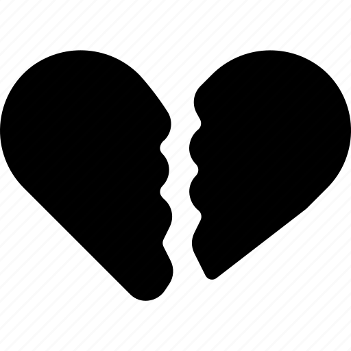 Brokern, heart, valentine, valentine day, love, romance icon - Download on Iconfinder