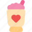 valentine, valentine day, love, milkshake, heart 