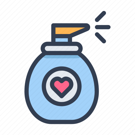 Valentine, heart, love, parfume icon - Download on Iconfinder