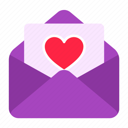 Date, envelope, letter, mail, message, romance, valentine icon - Download on Iconfinder