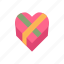 valentine, heart, love, box, gift 