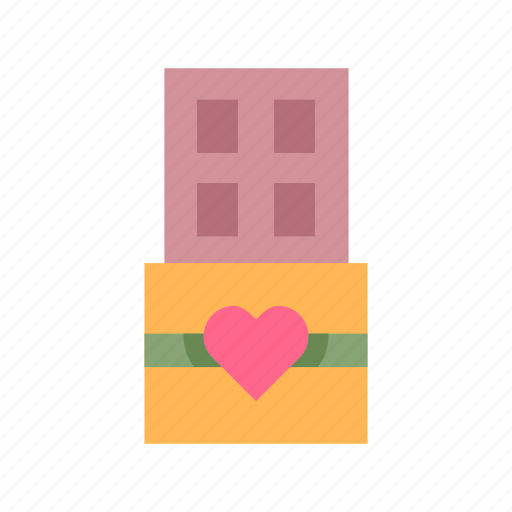 Valentine, heart, love, chocolate, food, gift icon - Download on Iconfinder