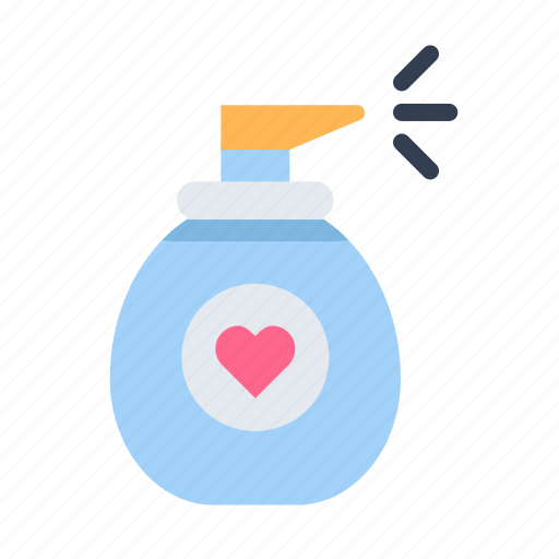 Valentine, heart, love, parfume icon - Download on Iconfinder