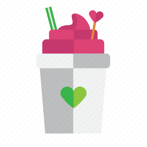 Drink, float, food, love, valentine icon - Download on Iconfinder