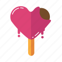 food, ice cream, love, strawberry, valentine 