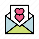 email heart, heart, love, valentine, romance