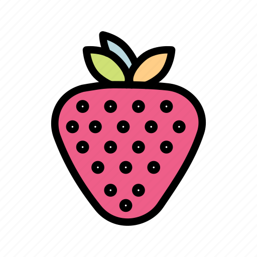 Strawberry, fruit, healthy, love, valentine, heart icon - Download on Iconfinder