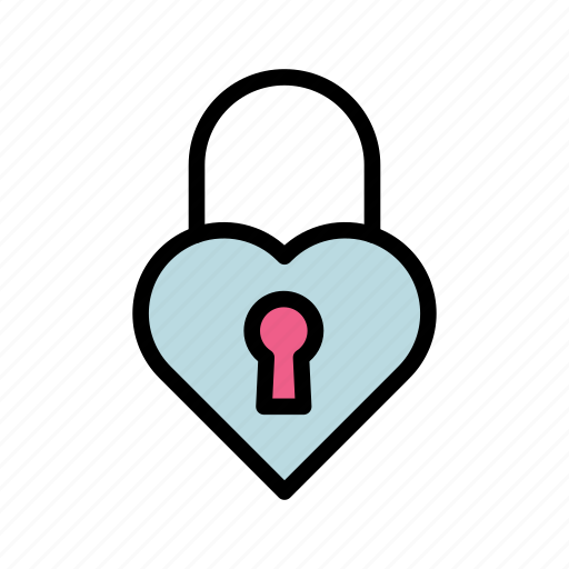 Love, heart, valentines, lock, valentine icon - Download on Iconfinder