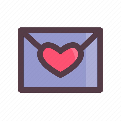 Valentine, envelope, love, heaert icon - Download on Iconfinder