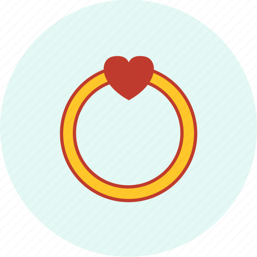 Ring, valentine, heart, love icon - Download on Iconfinder