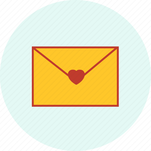 Valentine, heart, letter, love icon - Download on Iconfinder