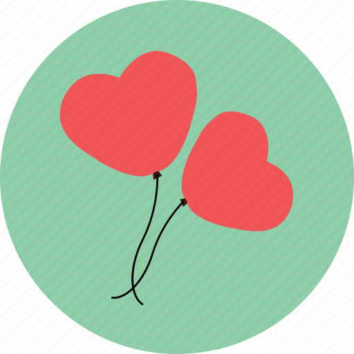 Balloon, celebration, heart, love, propose, valentine icon - Download on Iconfinder