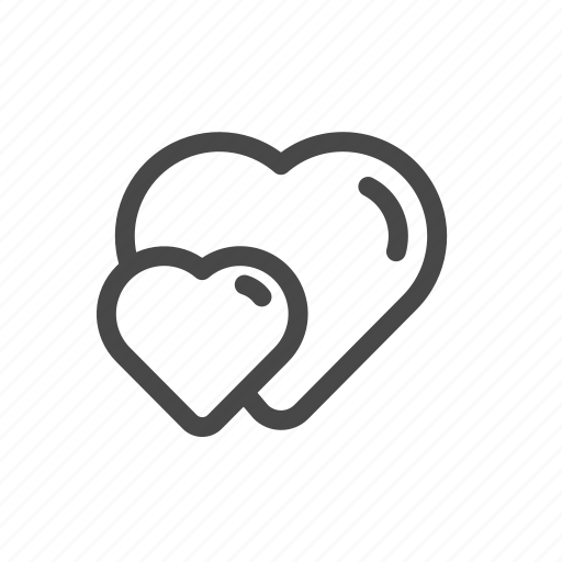 Heart, line, love, outline, romance, romantic, valentine icon - Download on Iconfinder
