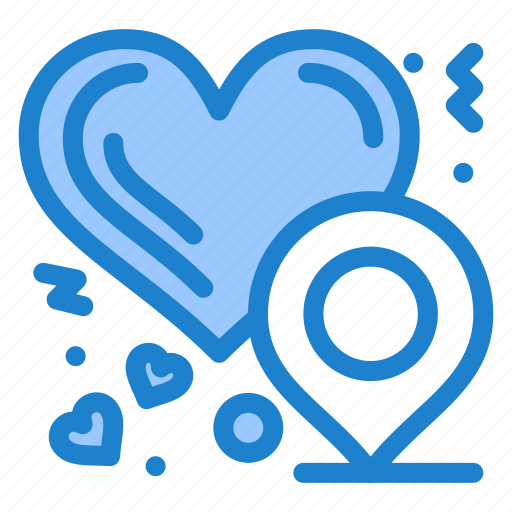 Heart, location, love icon - Download on Iconfinder