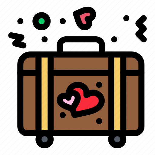 Briefcase, heart, love, wedding icon - Download on Iconfinder