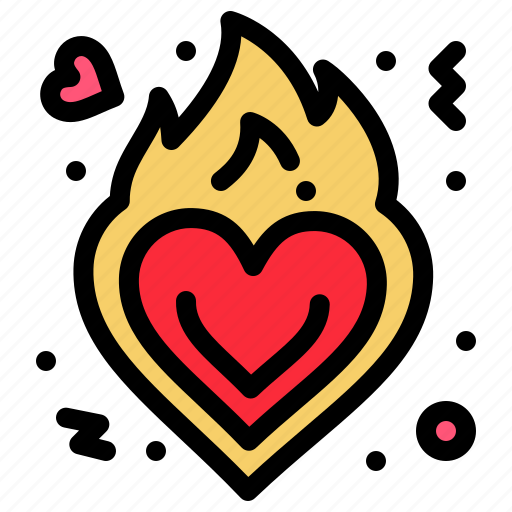 Fire, love, romance, valentine icon - Download on Iconfinder
