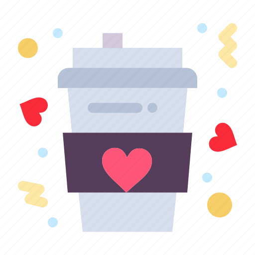 Coffee, cup, drink, long, love icon - Download on Iconfinder