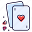 cards, love, heart, poker, romantic 