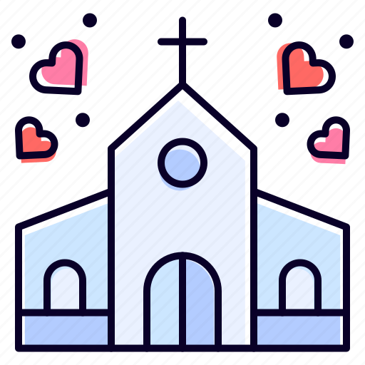 Church, building, wedding, christian, marriage icon - Download on Iconfinder