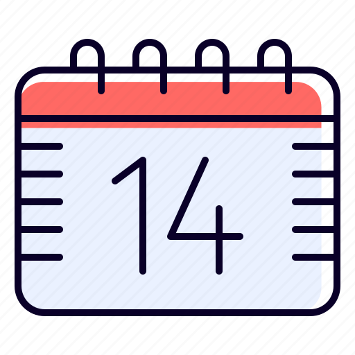 Calendar, date, time, schedule, valentine, day, administration icon - Download on Iconfinder