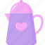 kettle, valentine&#x27;s day, heart, love 