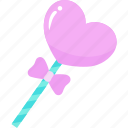 lollipop, valentine&#x27;s day, gift, heart, love
