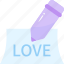 write, valentine&#x27;s day, love, love letter, letter 