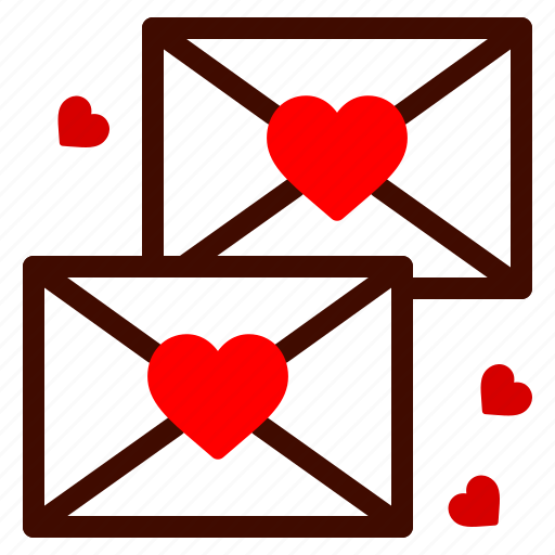 Love, letter, email, heart, romance, valentines, day icon - Download on Iconfinder
