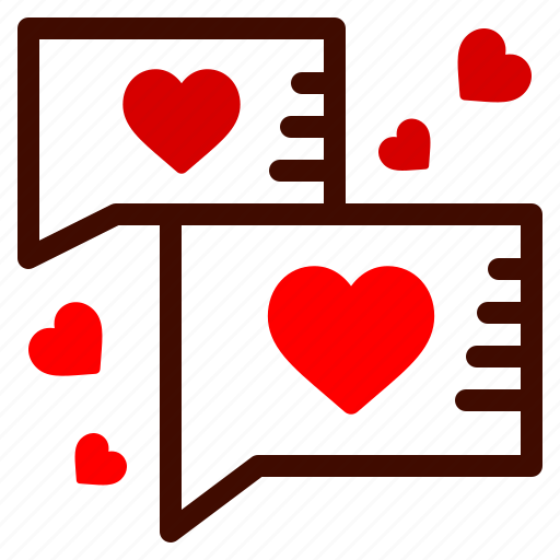 Love, chat, communication, heart, valentines, day, valentine icon - Download on Iconfinder