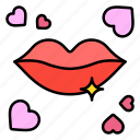 lips, love, romance, heart, valentines, day