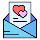 email, love, letter, heart, romance, valentines, day