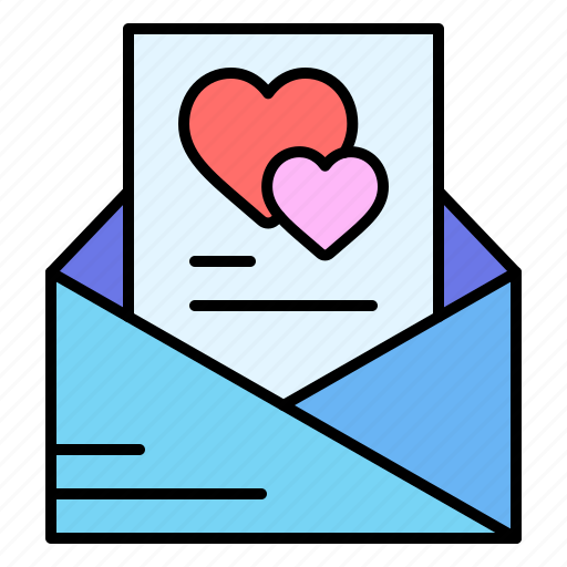 Email, love, letter, heart, romance, valentines, day icon - Download on Iconfinder