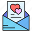 email, love, letter, heart, romance, valentines, day 